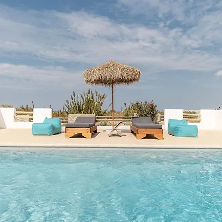 Vila Gorgeous Naxos | 3 Bedrooms | Hancock | Beautiful Sea Views And Private Pool | Naxos Agia Anna (Naxos)